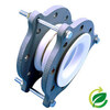Compensator in PTFE type 903 with flanges - colour white